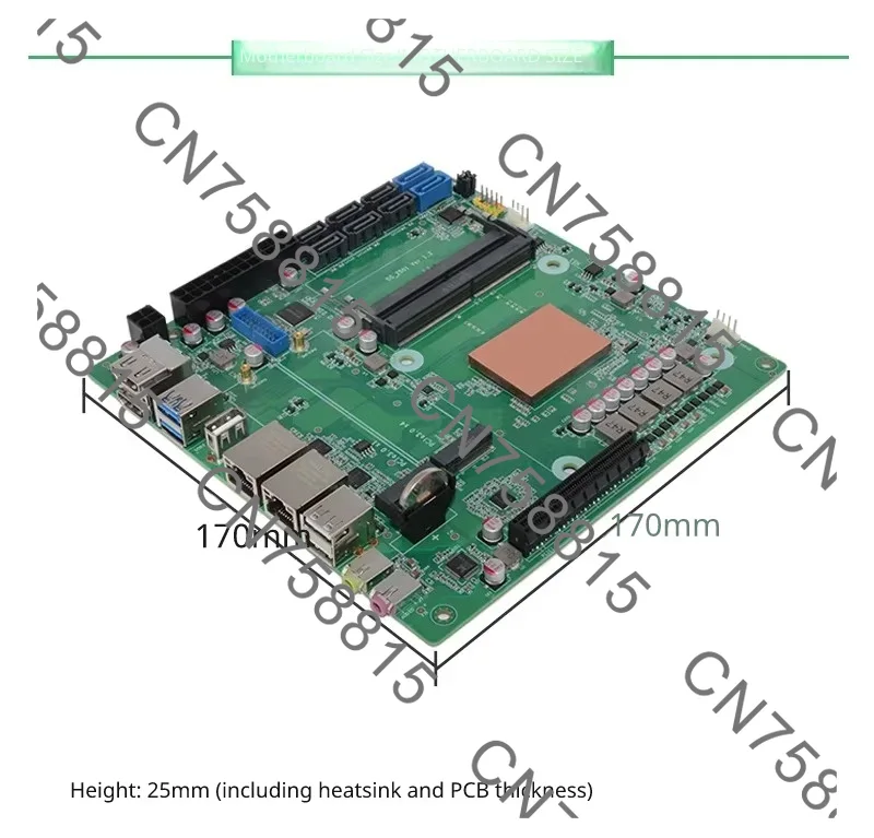 Placa Mini ITX com processador - Mini Itx Dual 2.5G Nas Motherboard avaliação e preço