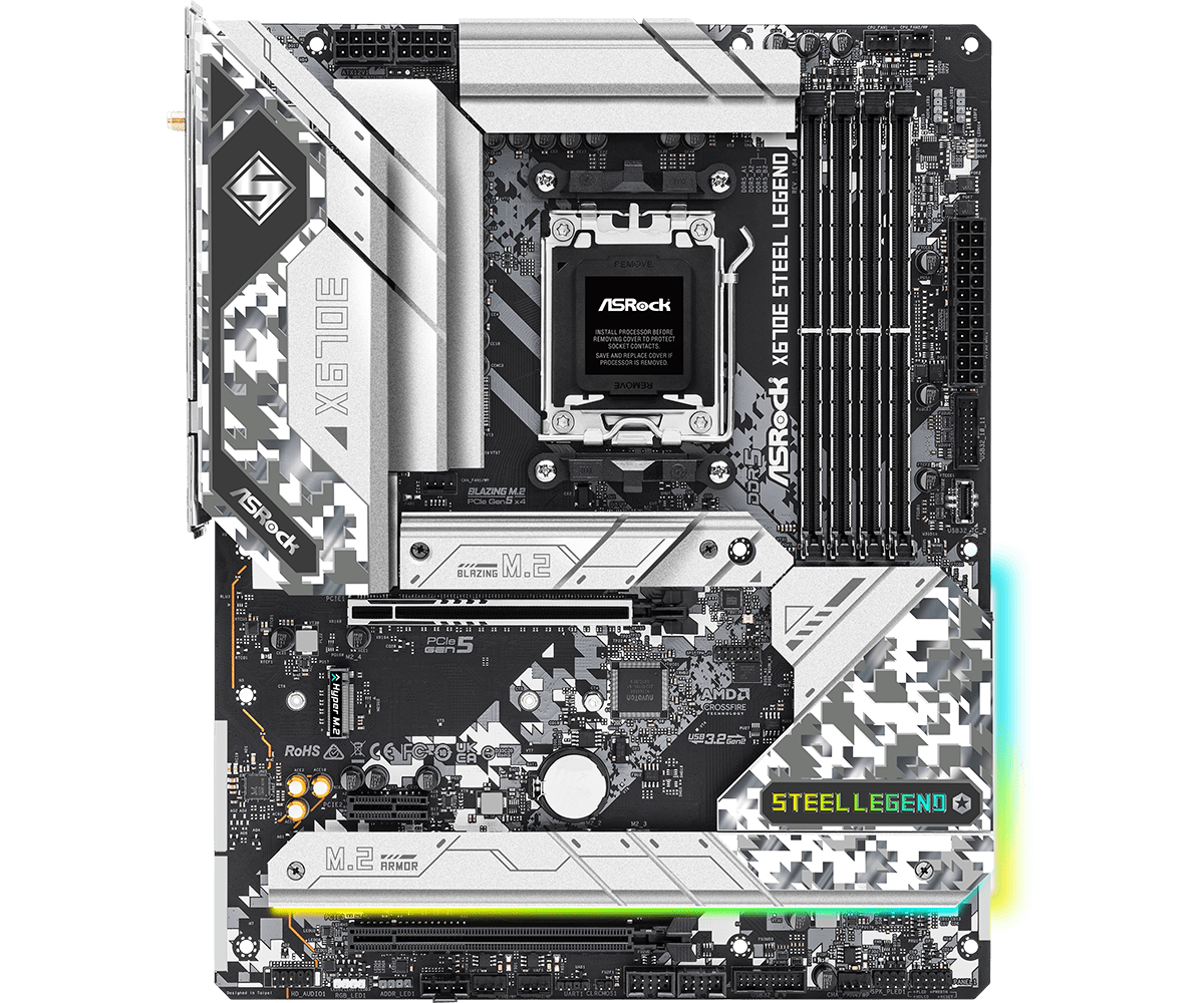 Placa-mãe ASROCK X670E STEEL L - X670E Itx Motherboard avaliação e preço