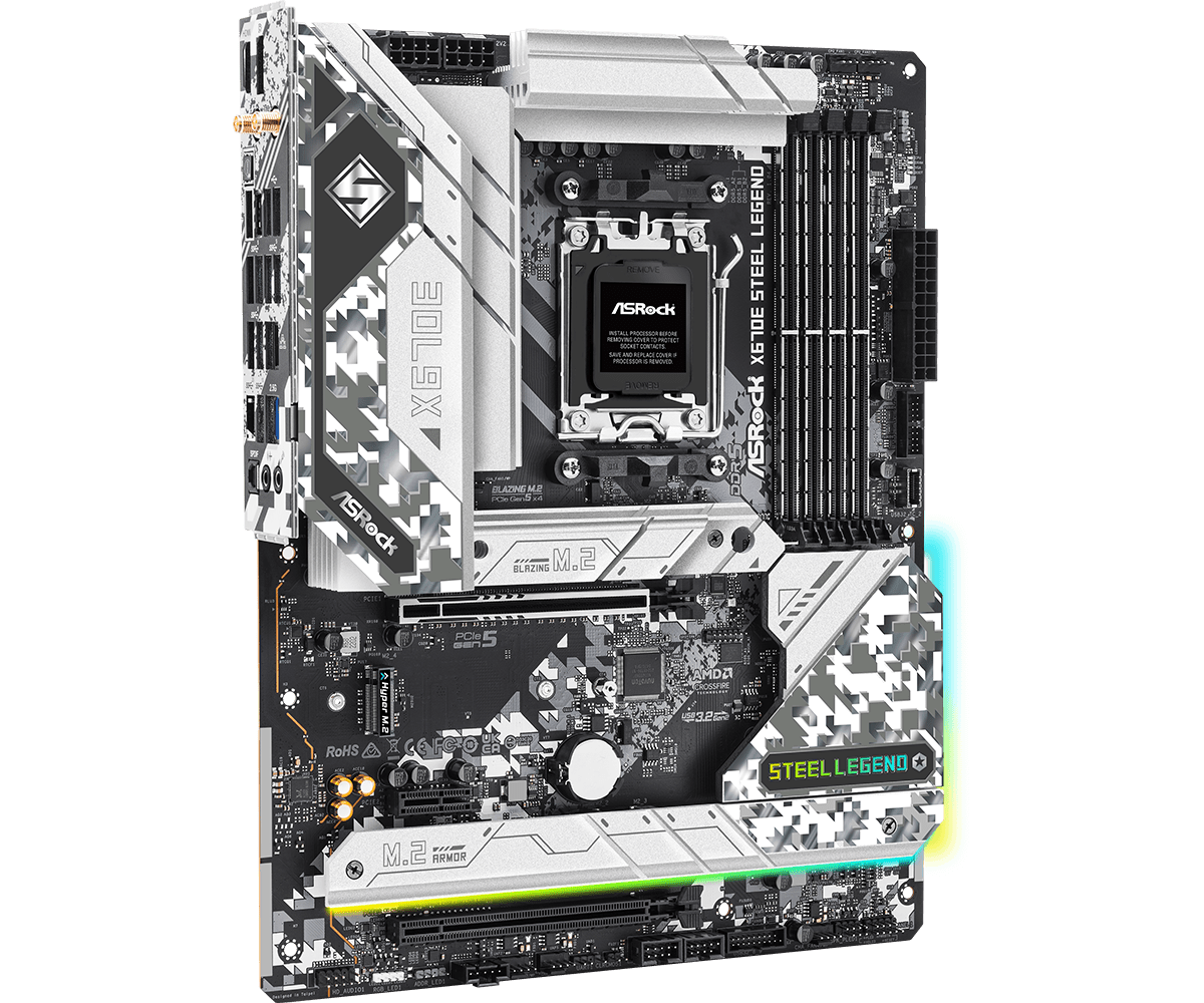Placa-mãe ASROCK X670E STEEL L - X670E Itx Motherboard avaliação e preço