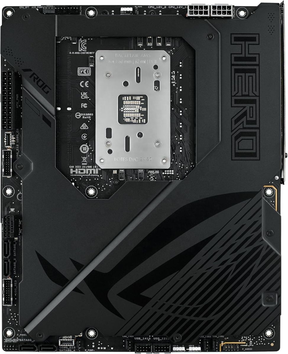 2025 nova placa-mãe rog crossh - X870E Atx Motherboard avaliação e preço